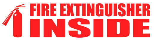 Fire Extinguisher Inside | 1 Set