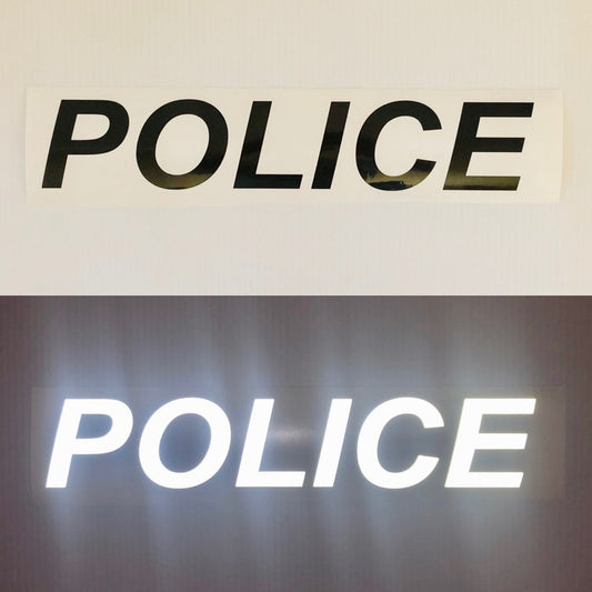 POLICE 3"x16" REFLECTIVE